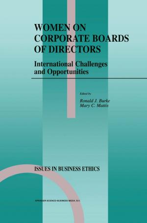 Cover of the book Women on Corporate Boards of Directors by Edward G. Ballard, Shannon DuBose, James K. Feibleman, Donald S. Lee, Harold N. Lee