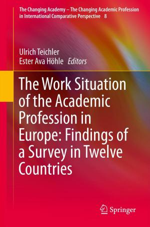 Cover of the book The Work Situation of the Academic Profession in Europe: Findings of a Survey in Twelve Countries by Vernon Cooray