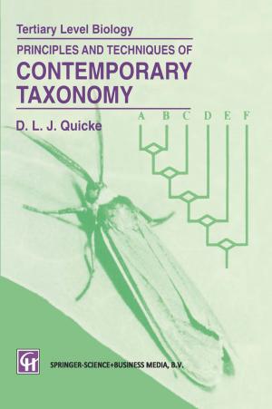 Cover of the book Principles and Techniques of Contemporary Taxonomy by Kakali Mukhopadhyay, Debesh Chakraborty