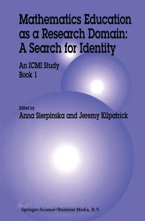 Cover of Mathematics Education as a Research Domain: A Search for Identity