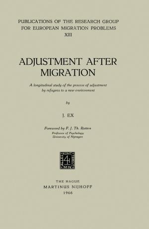 Cover of the book Adjustment After Migration by Leo van Lier