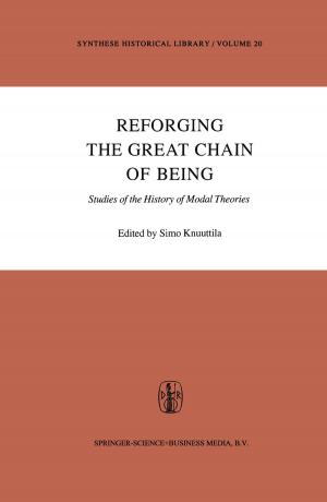 Cover of the book Reforging the Great Chain of Being by P. Seligman