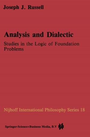 Cover of the book Analysis and Dialectic by Yong Hoon Kang