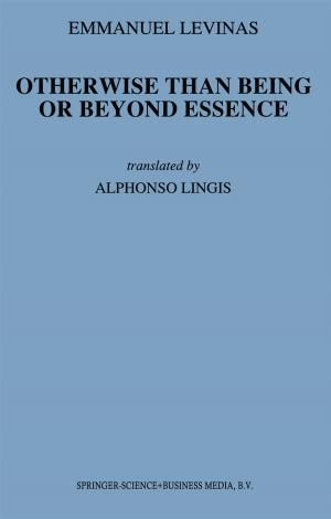 Cover of the book Otherwise Than Being or Beyond Essence by N. Hativa