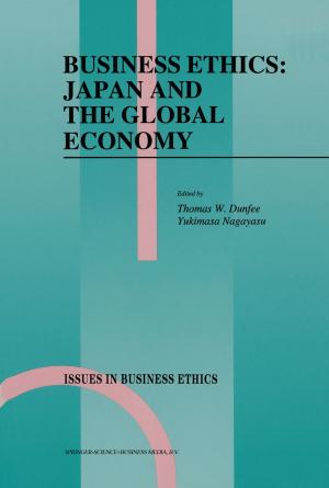 Cover of the book Business Ethics: Japan and the Global Economy by Érvíń Lásźló