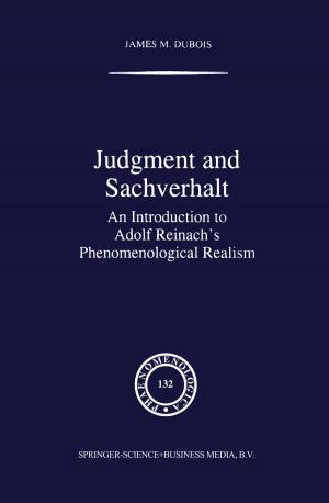 Cover of the book Judgment and Sachverhalt by B. Milner, V. Rapoport, L. Yevenko