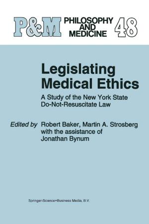 Book cover of Legislating Medical Ethics