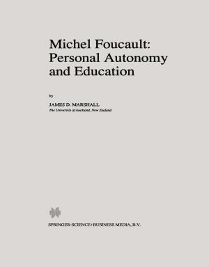 Cover of the book Michel Foucault: Personal Autonomy and Education by 
