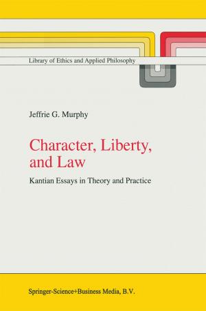 Book cover of Character, Liberty and Law
