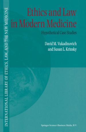 Book cover of Ethics and Law in Modern Medicine