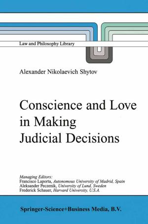 Cover of the book Conscience and Love in Making Judicial Decisions by Eiichi Tosaki
