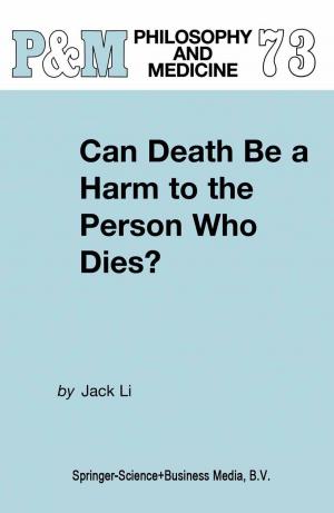 Cover of the book Can Death Be a Harm to the Person Who Dies? by Douglas Gabriel