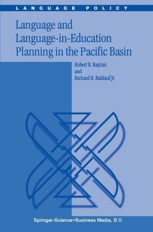 Cover of the book Language and Language-in-Education Planning in the Pacific Basin by Silvia Exenberger, Barbara Juen