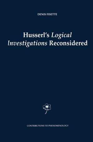 Cover of the book Husserl's Logical Investigations Reconsidered by C. S. Elton