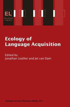 Cover of the book Ecology of Language Acquisition by Lutz Geldsetzer, Richard L. Schwartz
