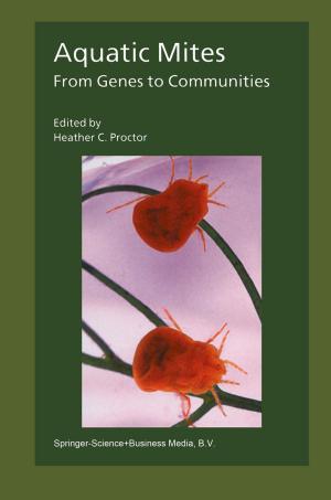 Cover of the book Aquatic Mites from Genes to Communities by J.D. van der van der Ploeg