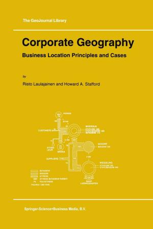 Cover of the book Corporate Geography by Josef Seifert
