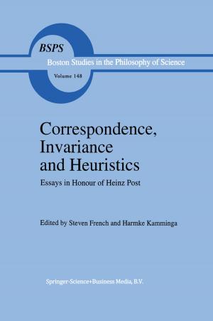 Cover of the book Correspondence, Invariance and Heuristics by E.F. van der Grinten