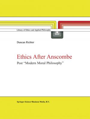 Book cover of Ethics after Anscombe