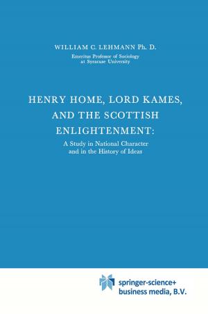 Cover of the book Henry Home, Lord Kames and the Scottish Enlightenment by N.H. Pijls