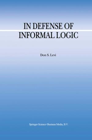 Cover of the book In Defense of Informal Logic by Thich Nhat Hanh