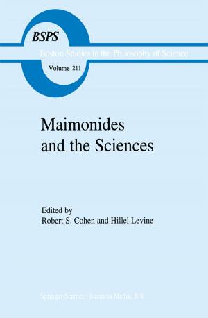 Cover of the book Maimonides and the Sciences by 