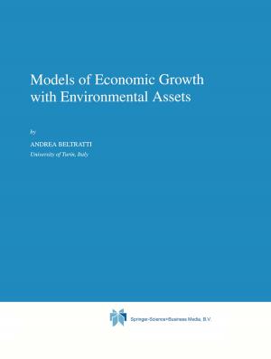 Cover of the book Models of Economic Growth with Environmental Assets by 