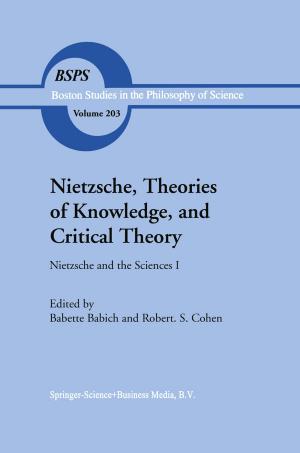 Book cover of Nietzsche, Theories of Knowledge, and Critical Theory