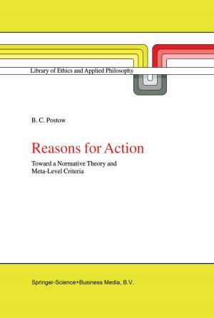 Cover of the book Reasons for Action by Robert A. Crone