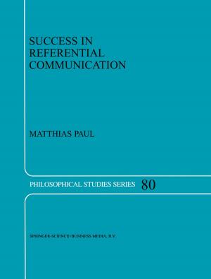 Book cover of Success in Referential Communication