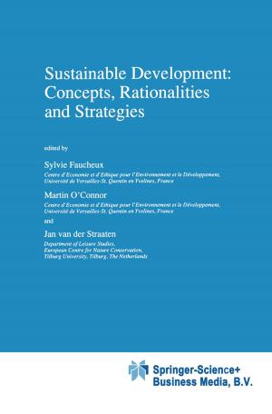 Cover of the book Sustainable Development: Concepts, Rationalities and Strategies by 