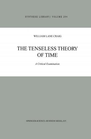 Cover of the book The Tenseless Theory of Time by Fernando Pessoa