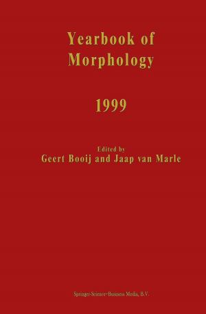 Cover of the book Yearbook of Morphology 1999 by I. Carl Candoli, Karen Cullen, D.L. Stufflebeam
