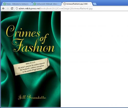 Cover of the book Crimes of Fashion by Jill Beaudette, Two Harbors Press