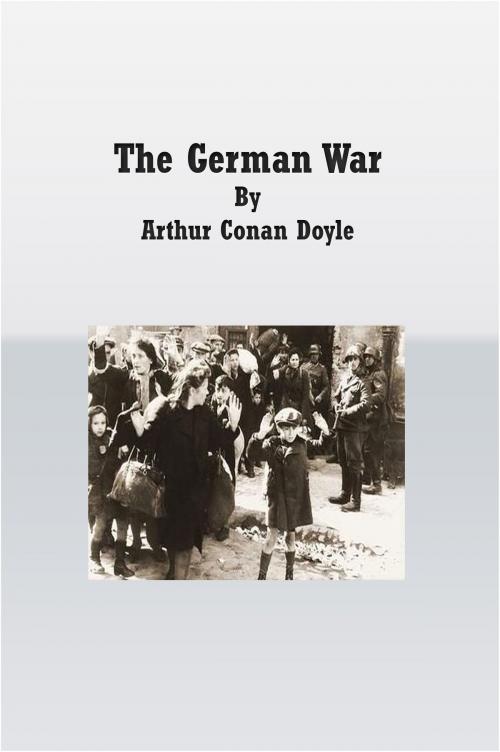 Cover of the book The German War by Arthur Conan Doyle, cbook
