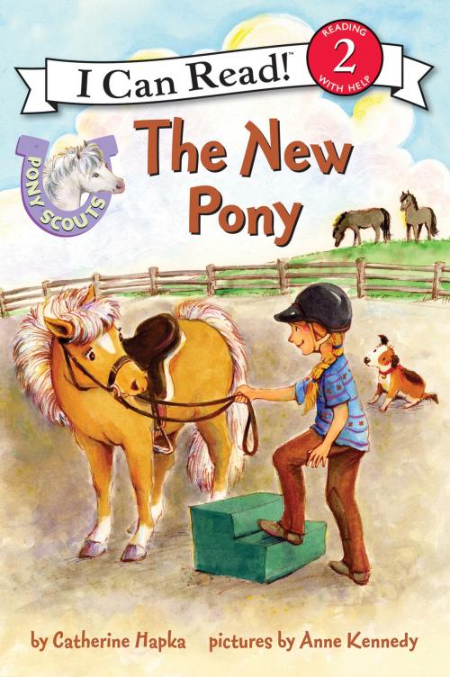 Cover of the book Pony Scouts: The New Pony by Catherine Hapka, HarperCollins