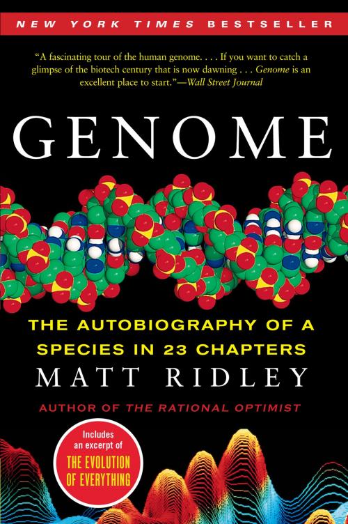 Cover of the book Genome by Matt Ridley, Harper Perennial