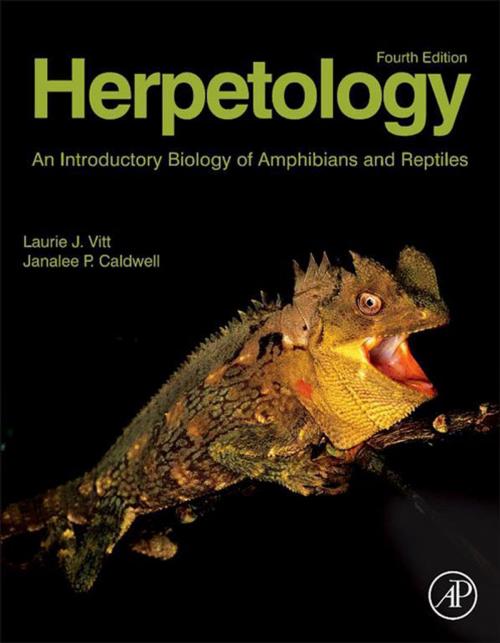 Cover of the book Herpetology by Laurie J. Vitt, Janalee P. Caldwell, Elsevier Science