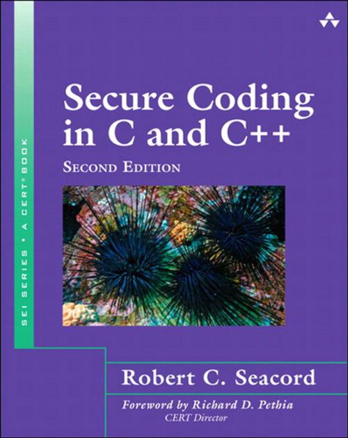Cover of the book Secure Coding in C and C++ by Robert C. Seacord, Pearson Education