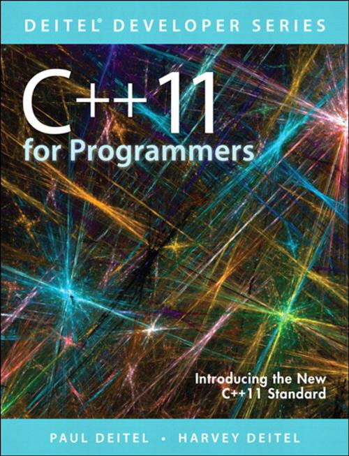 Cover of the book C++11 for Programmers by Paul Deitel, Harvey M. Deitel, Pearson Education