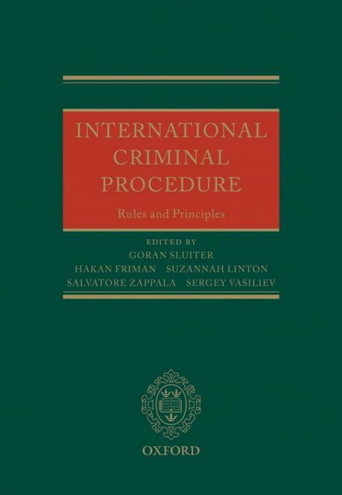 Cover of the book International Criminal Procedure by , OUP Oxford