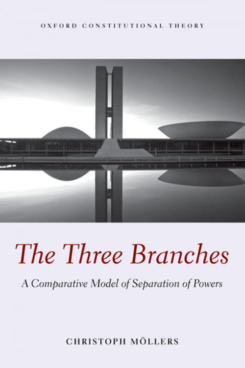 Cover of the book The Three Branches by Christoph Moellers, OUP Oxford
