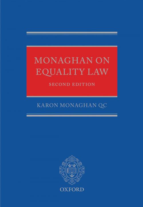 Cover of the book Monaghan on Equality Law by Karon Monaghan QC, OUP Oxford