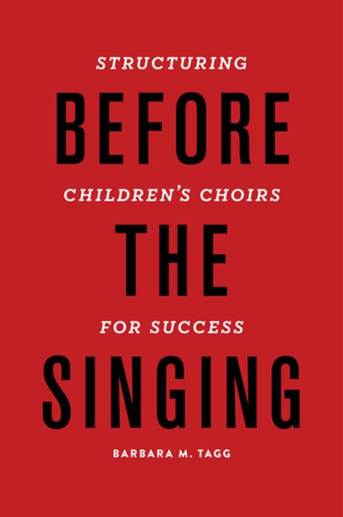 Cover of the book Before the Singing by Dr. Barbara Tagg, Oxford University Press