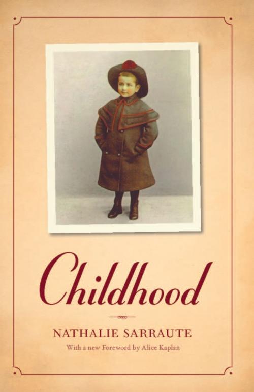 Cover of the book Childhood by Nathalie Sarraute, University of Chicago Press