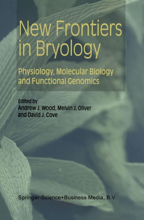 Cover of the book New Frontiers in Bryology by , Springer Netherlands