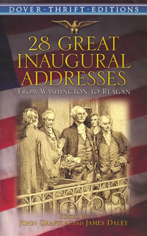 Cover of the book 28 Great Inaugural Addresses by , Dover Publications