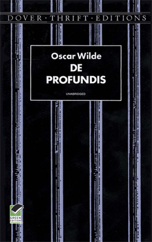 Cover of the book De Profundis by Oscar Wilde, Dover Publications