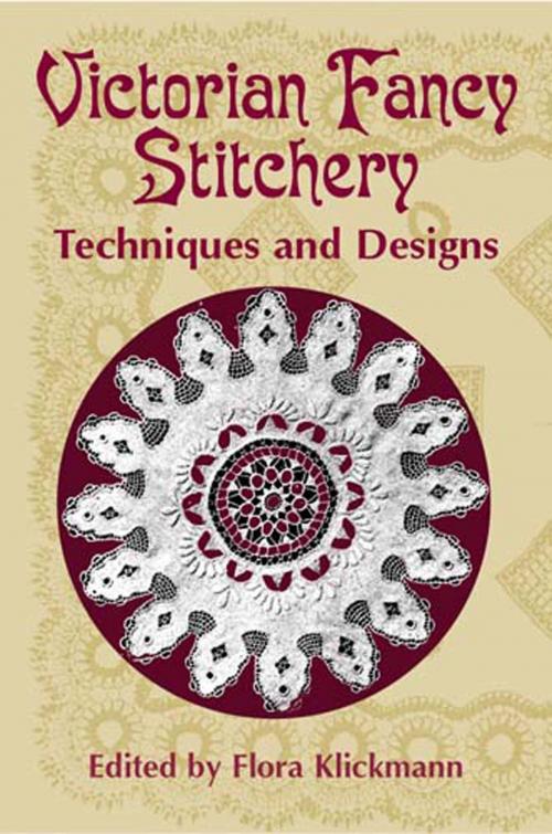 Cover of the book Victorian Fancy Stitchery by , Dover Publications
