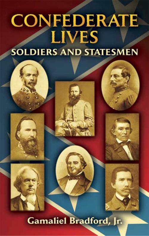 Cover of the book Confederate Lives by Gamaliel Bradford, Dover Publications